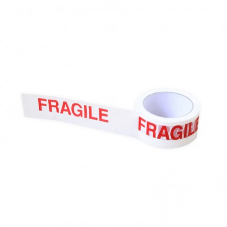 FRAGILE 48mm x 66M LOW NOISE LONG LENGTH PACKING PARCEL TAPE STRONG 