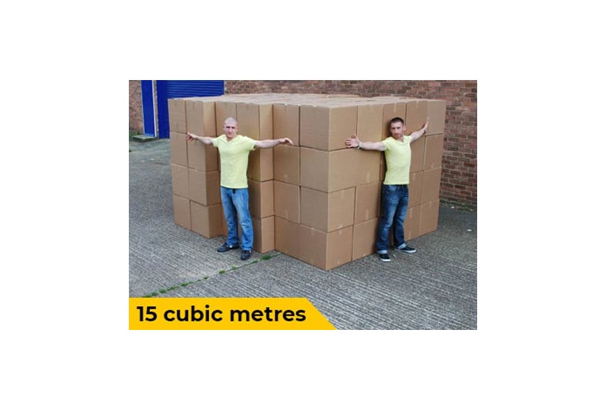 1 cubic yard in cubic outlet meters